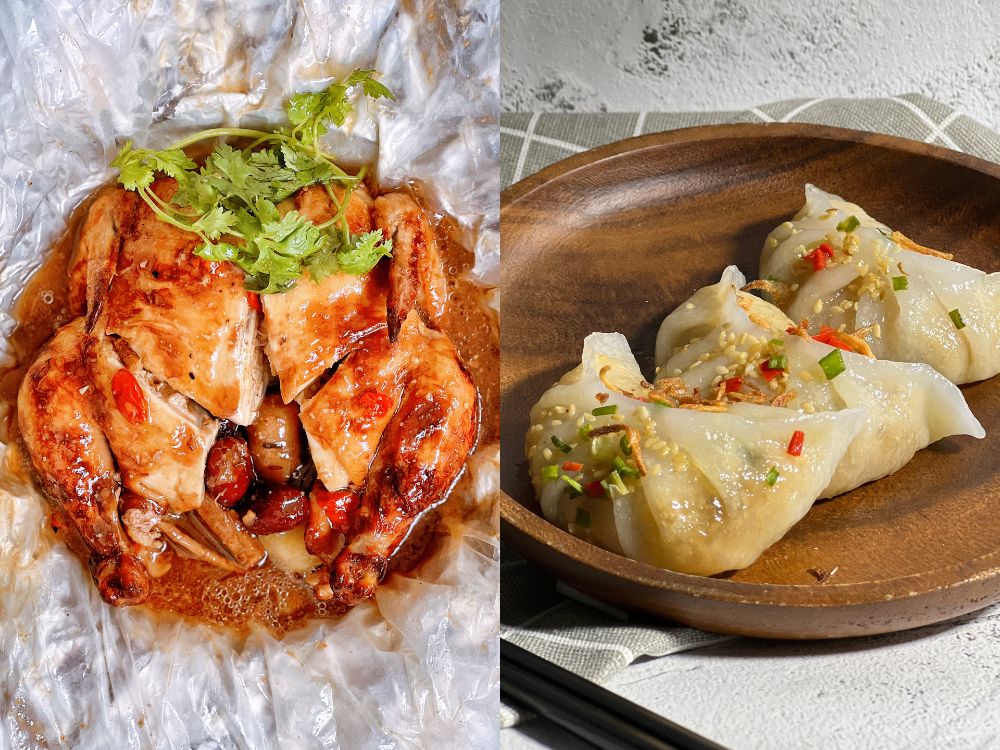 Chef X Popos Kitchen Honey Ginseng Chicken and Soon kueh